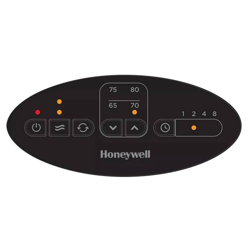 Slim Digital Ceramic Tower Heater - 21" - Black