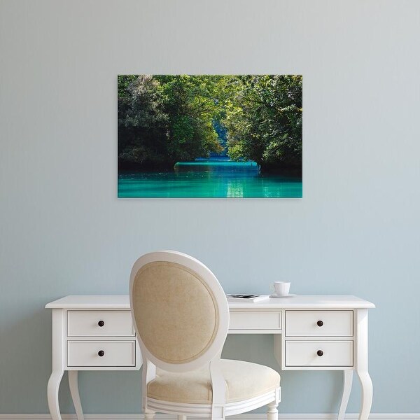Easy Art Prints Keren Su's 'Rock Islands Ii' Premium Canvas Art