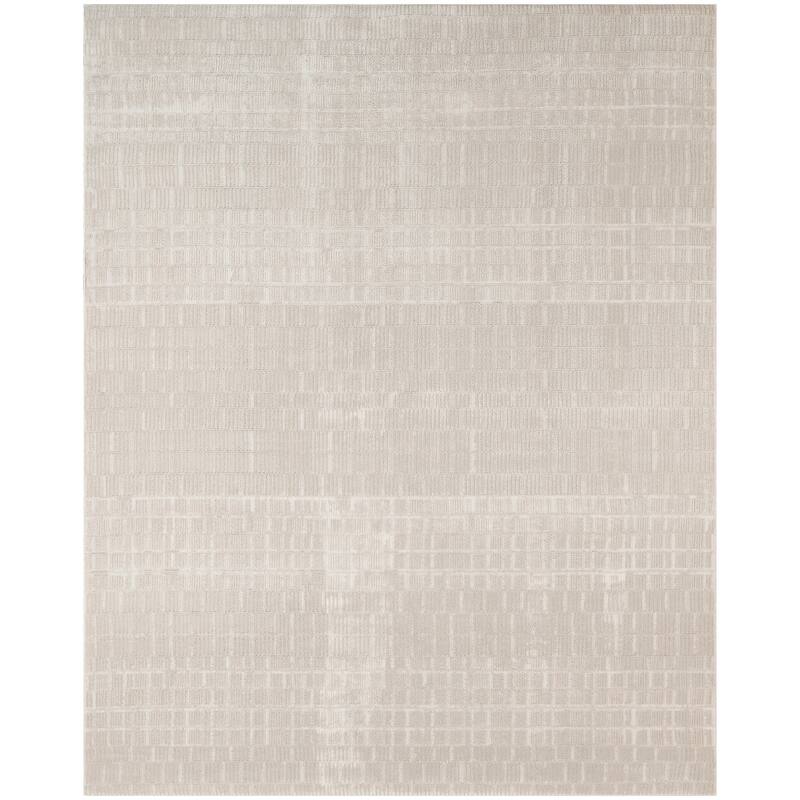Nourison Nordic Indoor only Cream / Ivory Abstract Area Rug