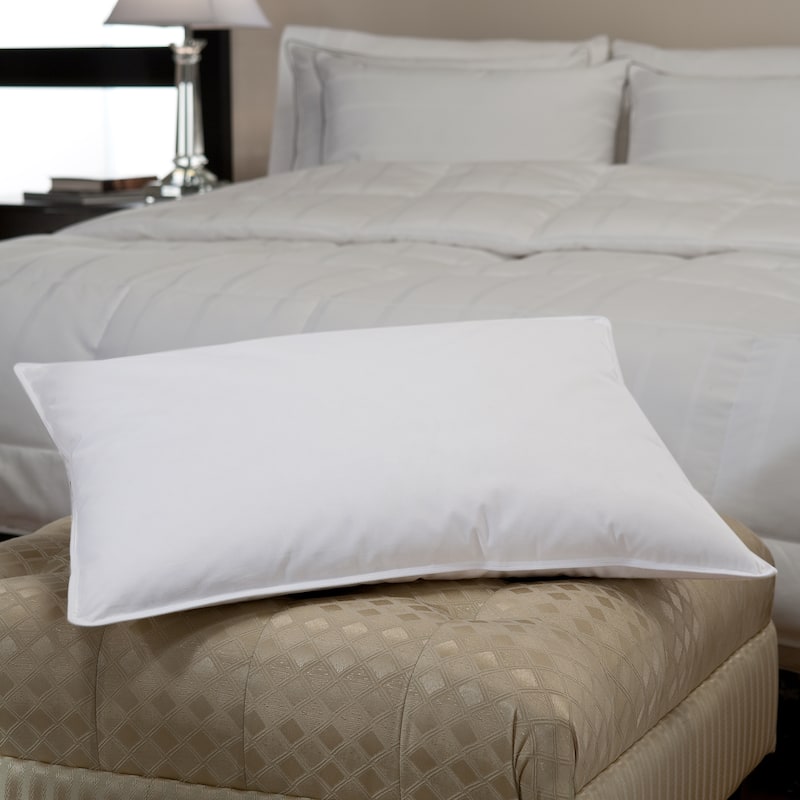 Hotel Style White Goose Down/Feather Chamber Pillow