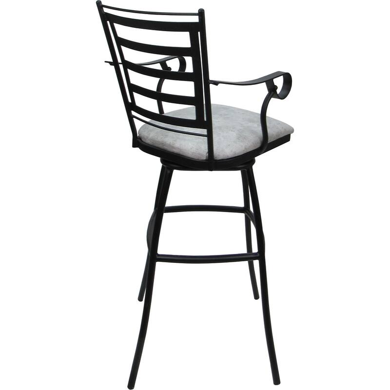 Outdoor Indoor Bar Stool Counter Extra Tall - Jenna with Arms