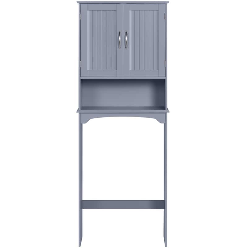 Yaheetech Bathroom Space Saving Organizer Over-the -Toilet with Adjustable Shelf for Bathroom