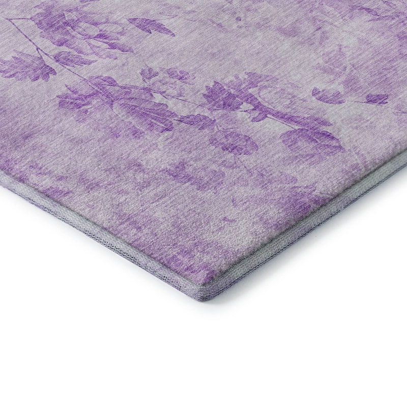 Premium Washable Super Soft Modern Floral Mayfield Rug