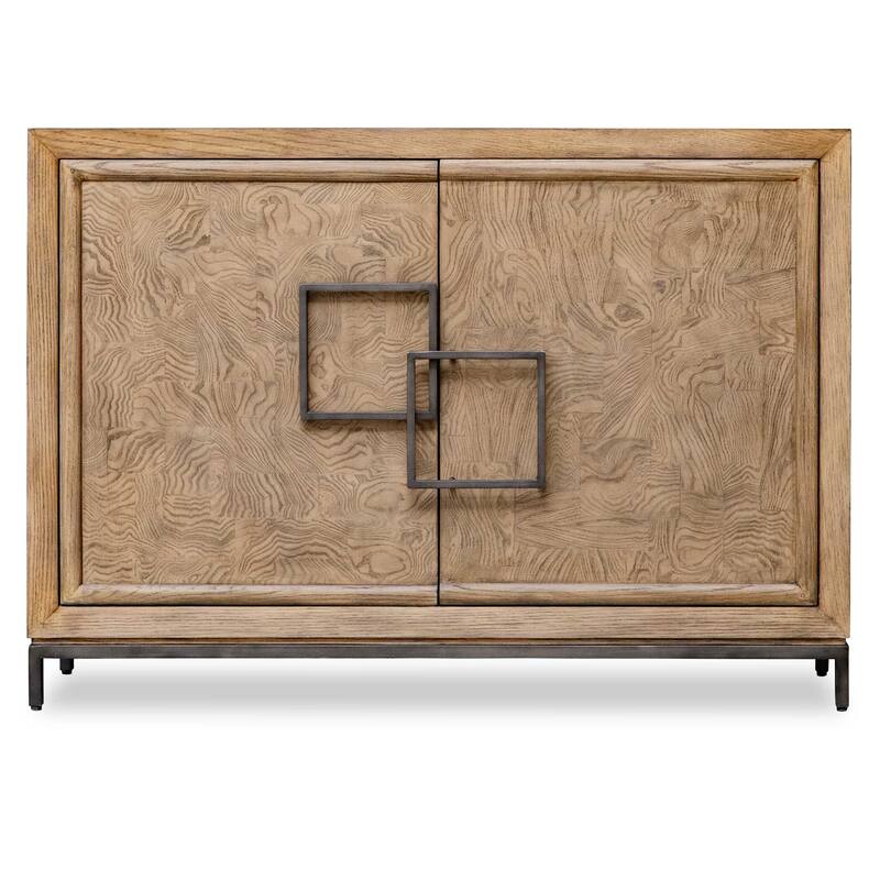 Uttermost Paltrow Burl 2 Door Cabinet