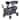 Baby Trend Expedition 2 in 1 Stroller Wagon Plus, Ultra Grey