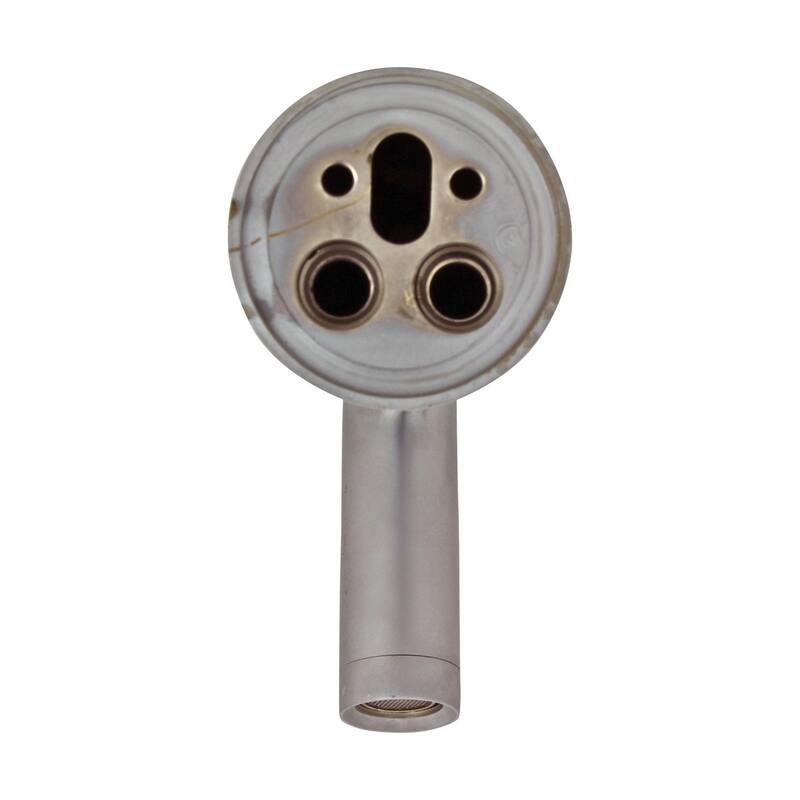 Single Lever Faucet Brass Body with Satin Nickel Finish 11.75in. H Renovators Supply - Chrome