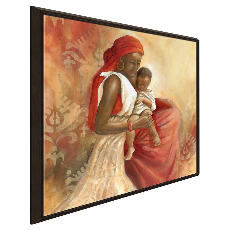 "Beauty of Love I" by Carol Robinson Print on Floating Canvas