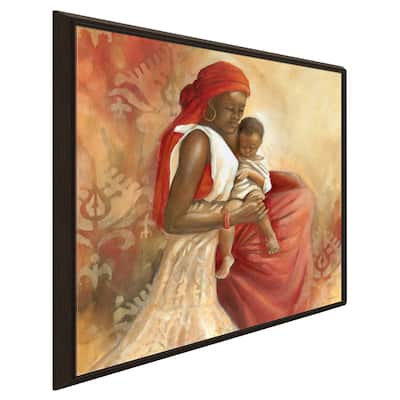 "Beauty of Love I" by Carol Robinson Print on Floating Canvas