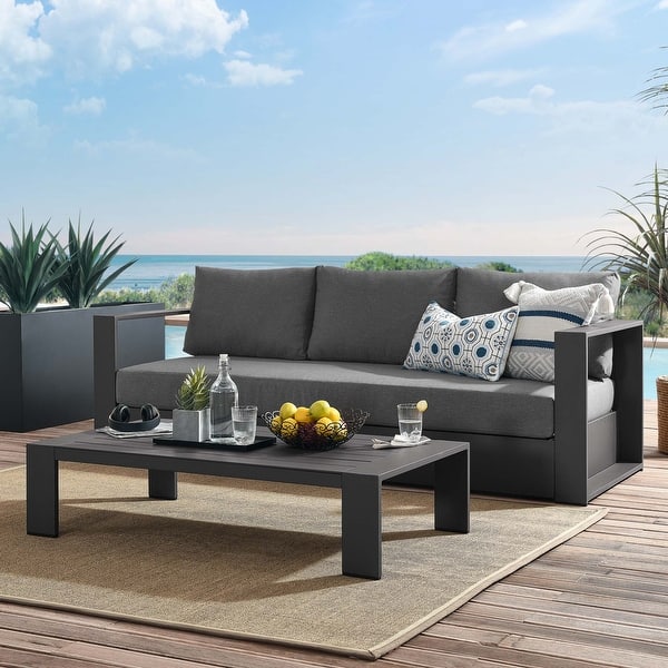 Tahoe Outdoor Patio Powder-Coated Aluminum 2-Piece Set On Sale