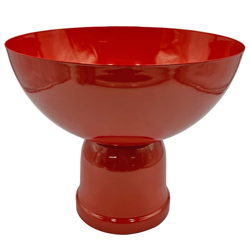 12 Inch Wide Decorative Handmade Iron Modern Flower Vase
