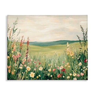 Stupell Nature's Meadow View Canvas Wall Art Design By Petal Prints ...