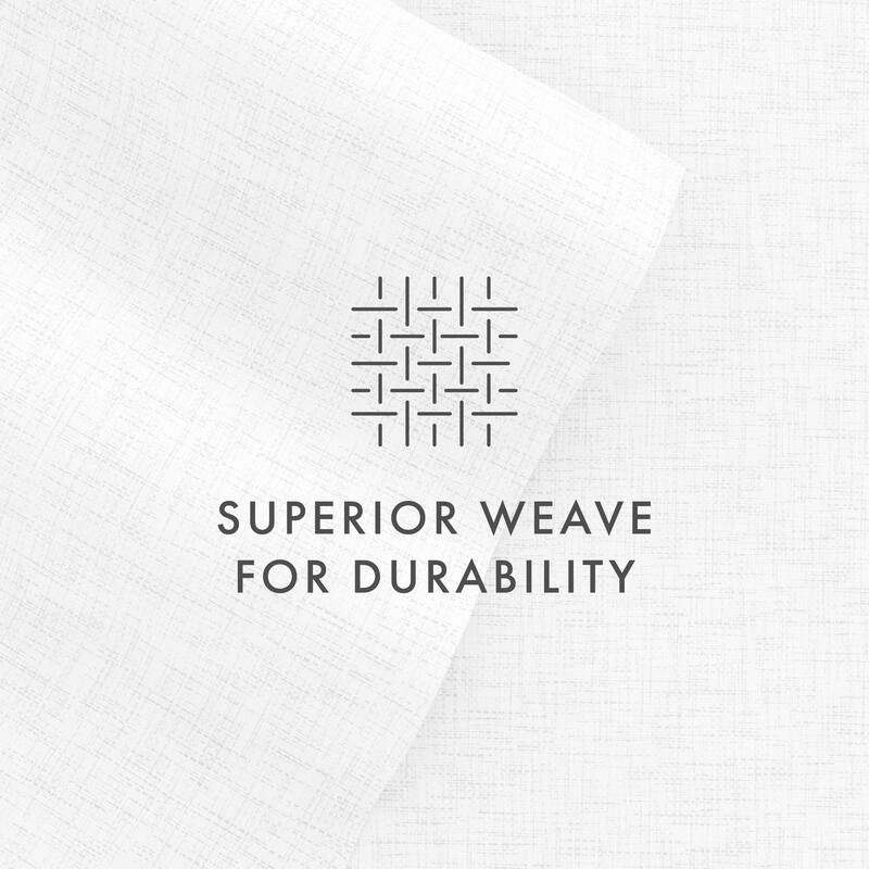 Becky Cameron Chambray Style Pattern 4 Piece Deep Pocket Bed Sheets Set