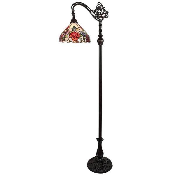 red reading lamp