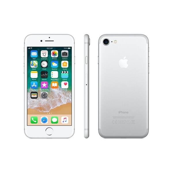 Shop Apple Iphone 7 32gb Silver Unlocked Refurbished Overstock 27864927