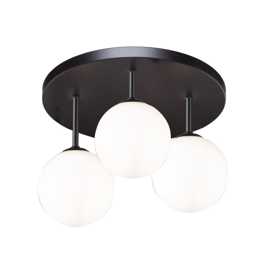 Comet 3 Light Semi Flushmount