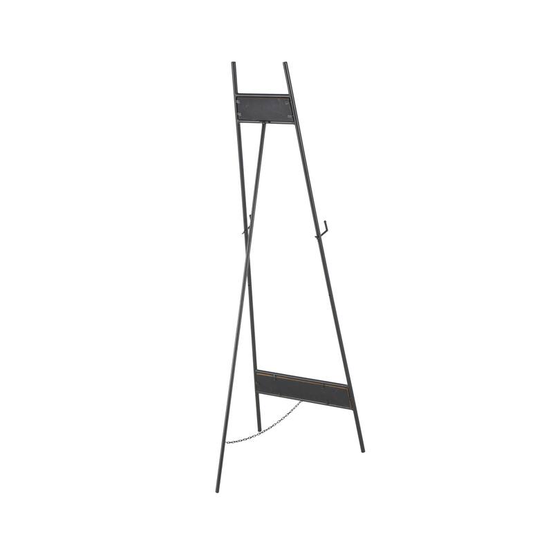 Metal Display Easel with Wood Accents - Black - Roche River Decor