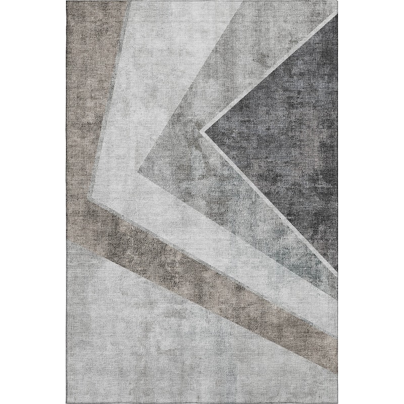 Premium Washable Super Soft Modern Ziggy Mayfield Rug