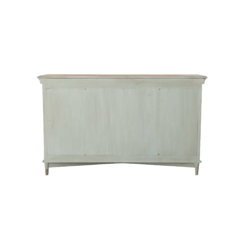 Aged Sheridan 60-inch 2-Door Sideboard with Drawers, Gray