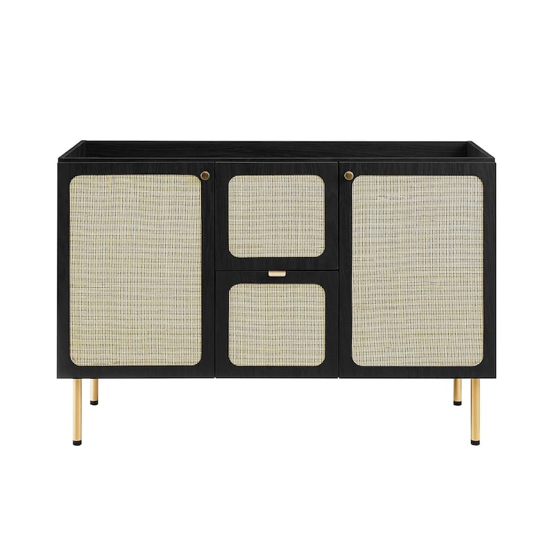 Chaucer Bathroom Vanity with Black Basin Included