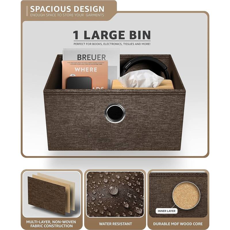 Nightstand 1-Drawer Shelf Storage - Bedside Furniture End Table Chest