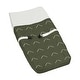preview thumbnail 1 of 4, Sweet Jojo Designs Dark Green Boho Arrow Boy Girl Changing Pad Cover Hunter Sage Ivory Bohemian Gender Neutral Shabby Chic