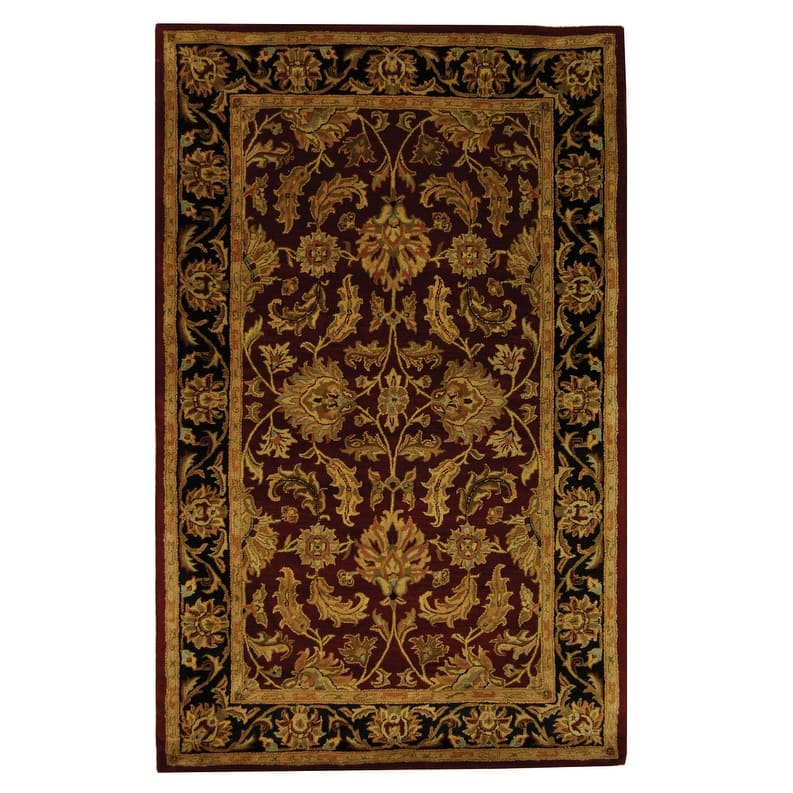 SAFAVIEH Handmade Heritage Sharee Traditional Oriental Wool Rug