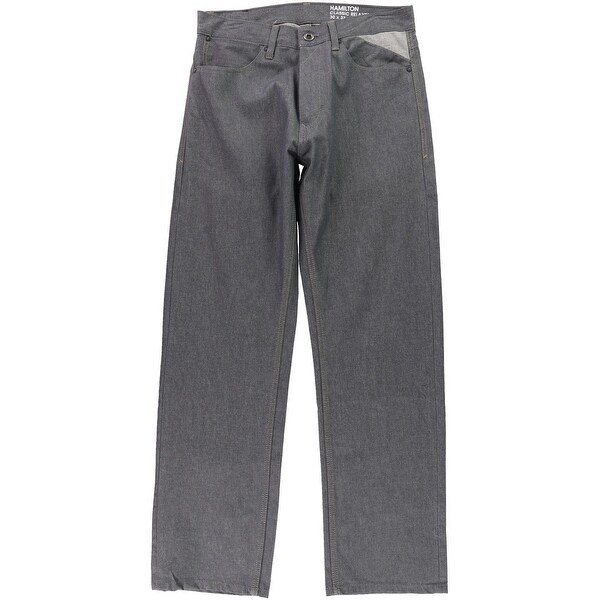 Sean John Mens Classic Relaxed Jeans, grey, 30W x 32L - 30W x 32L. Opens flyout.