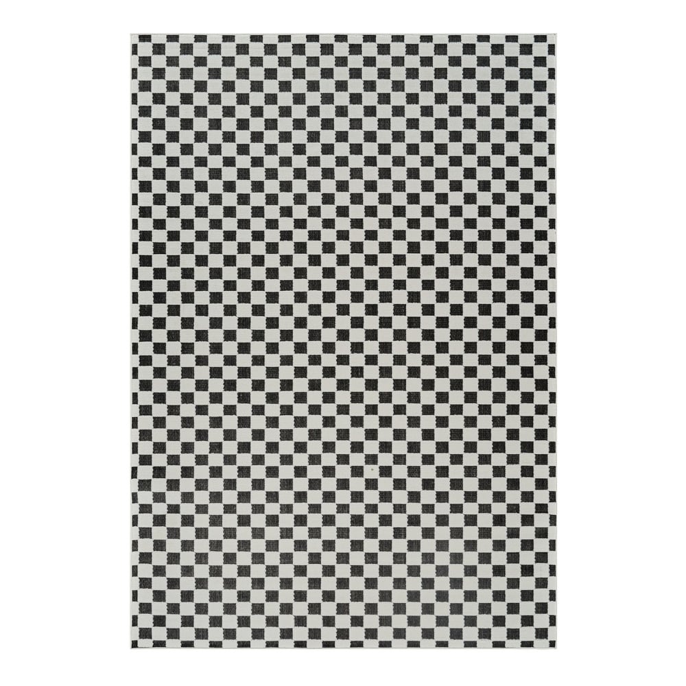 Altoz Abstract Shapes Weather Resistant Sleek Contemporary Outdoor Rug