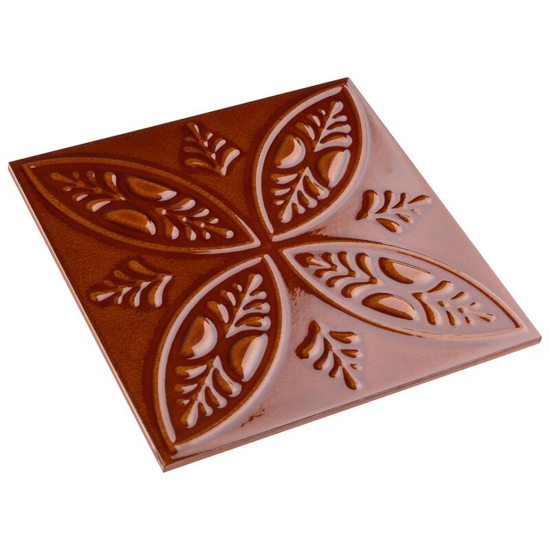 Merola Tile Trend Ambar 8" x 8" Ceramic Wall Tile