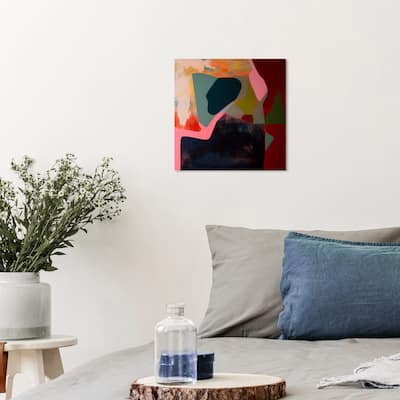 Wynwood Studio Canvas Abstract Abstract Person Black and Modern & Contemporary Wall Art Canvas Print