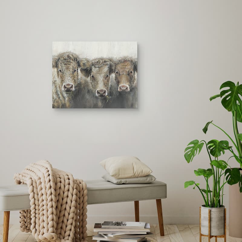 The Three of Us by Bree Merryn Canvas Art Print