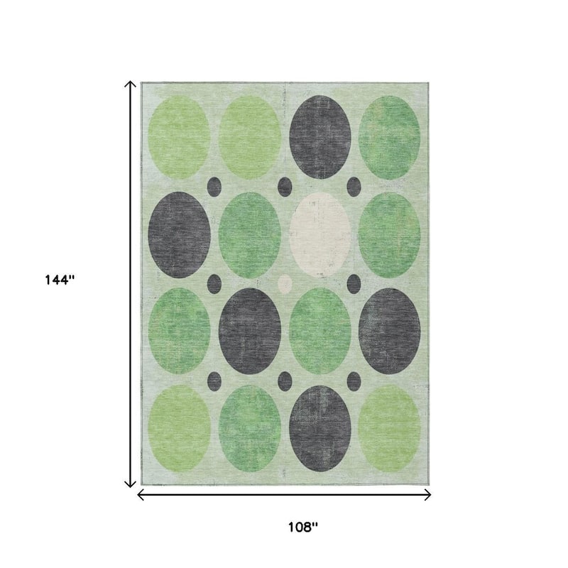 HomeRoots Geometric Transitional Rectangle Outdoor Rug