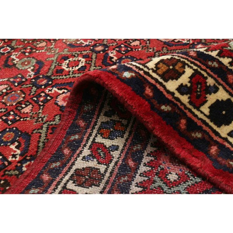 ECARPETGALLERY Hand-knotted Andelz Red Wool Rug - 2'6 x 12'7
