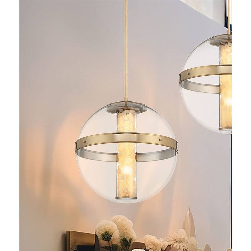 Minka Lavery 3886-L Divinely 21" Wide LED Crystal Pendant