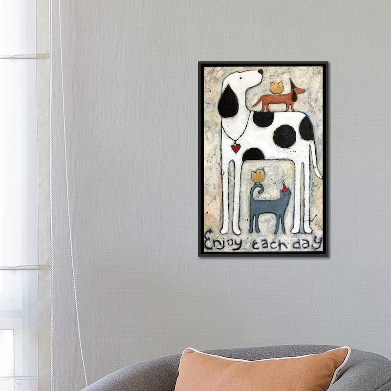 iCanvas "Each Day" by Teresa Kogut Framed Canvas Print