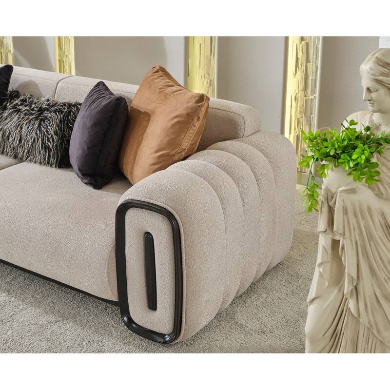 Voymen 4 Pieces Living Room Sets 2 Sofa 2 Chair