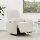 preview thumbnail 9 of 19, Freya Power Swivel Glider Recliner Nursery Chair