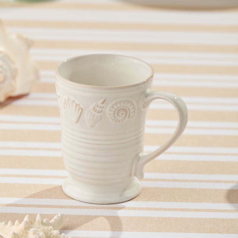 Certified International Coastline 18 oz. Mugs, Set of 4