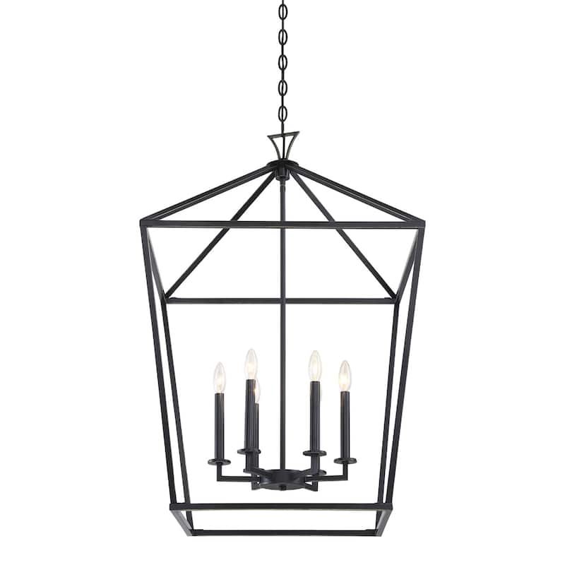 Savoy House 3-422-6 Townsend 6 Light 24" Wide Taper Candle Pendant