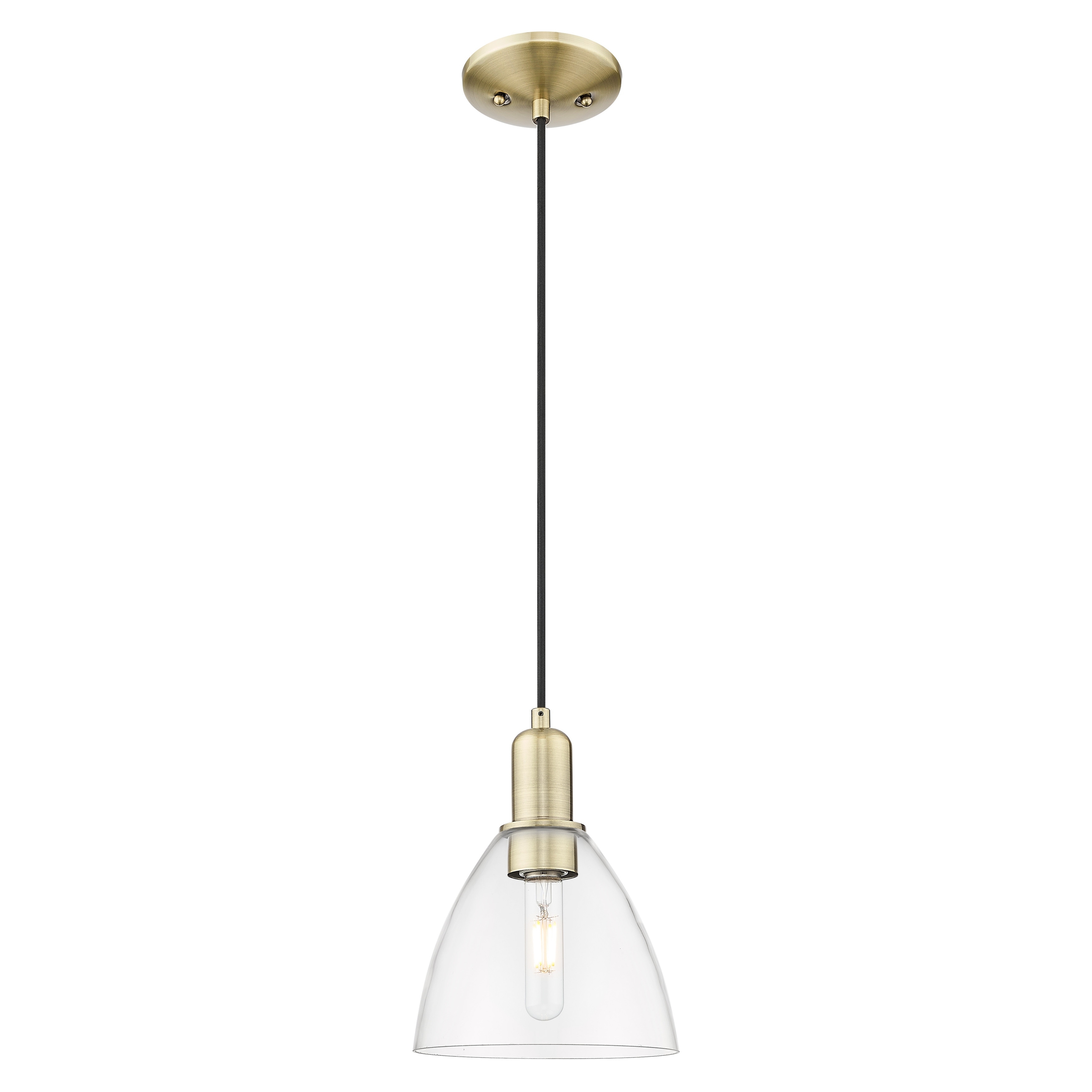Innovations Lighting Endless Possibilities Arcadia - Bristol - 1 Light 8" Cord Hung Mini Pendant
