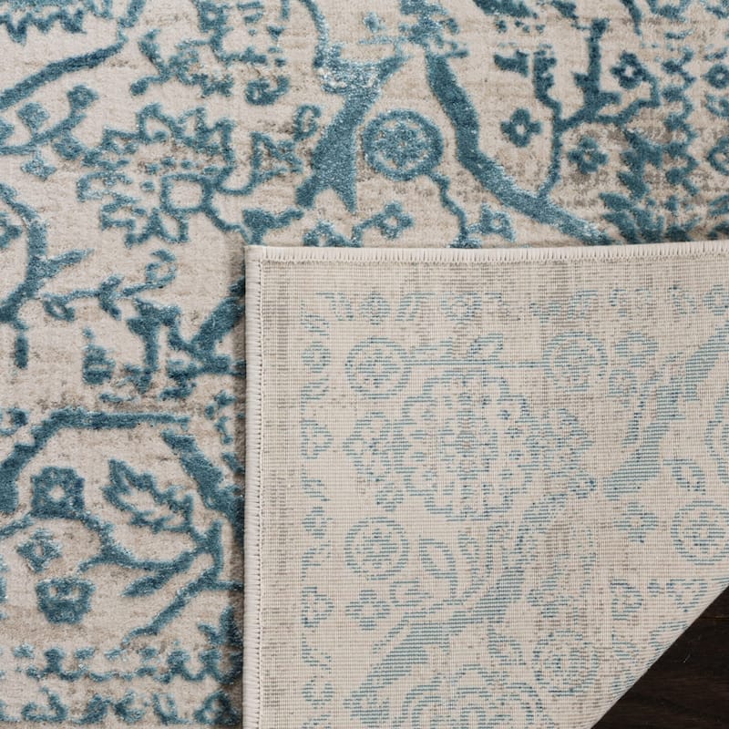 SAFAVIEH Princeton Biddie Vintage Distressed Boho Oriental Polyester Rug