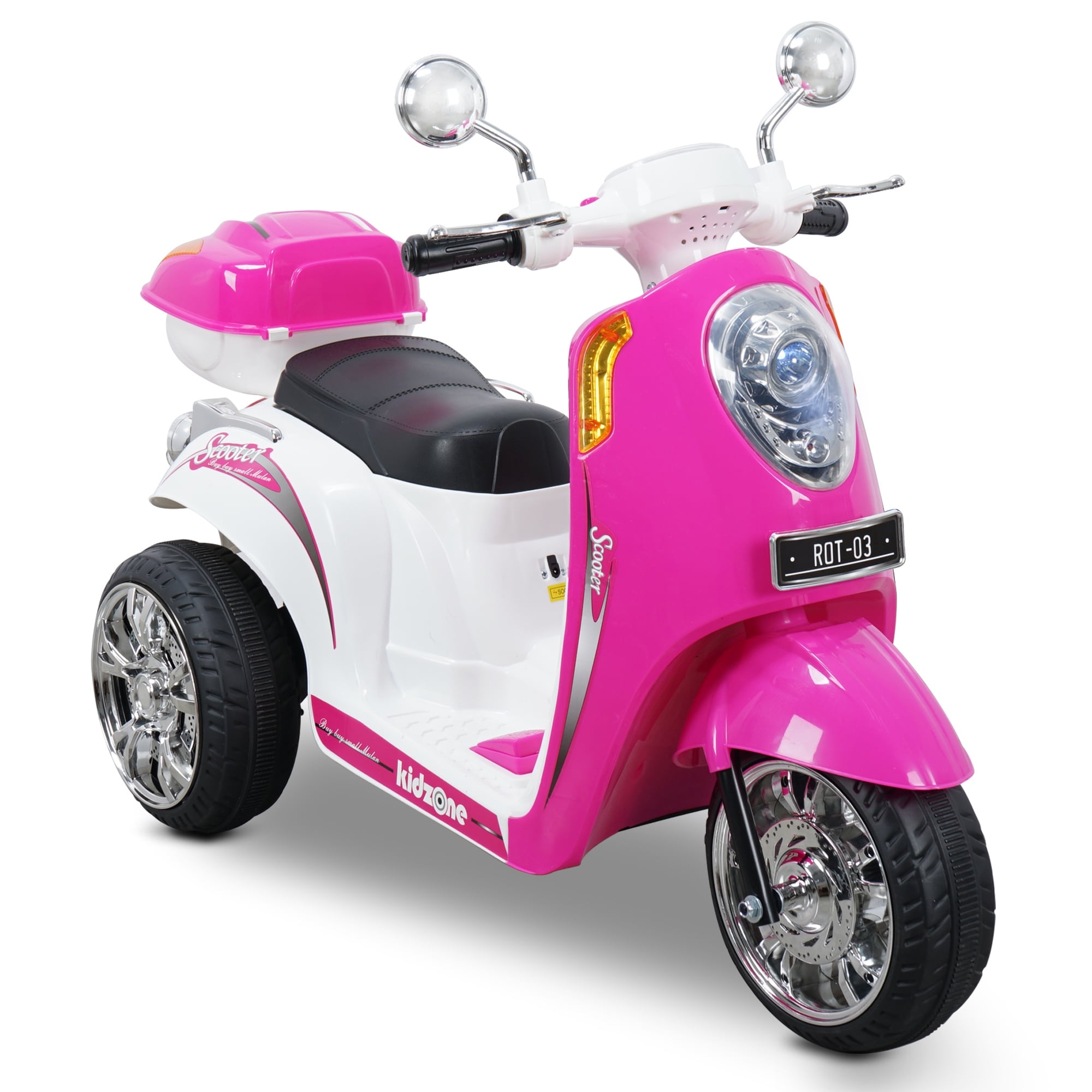 pink moped