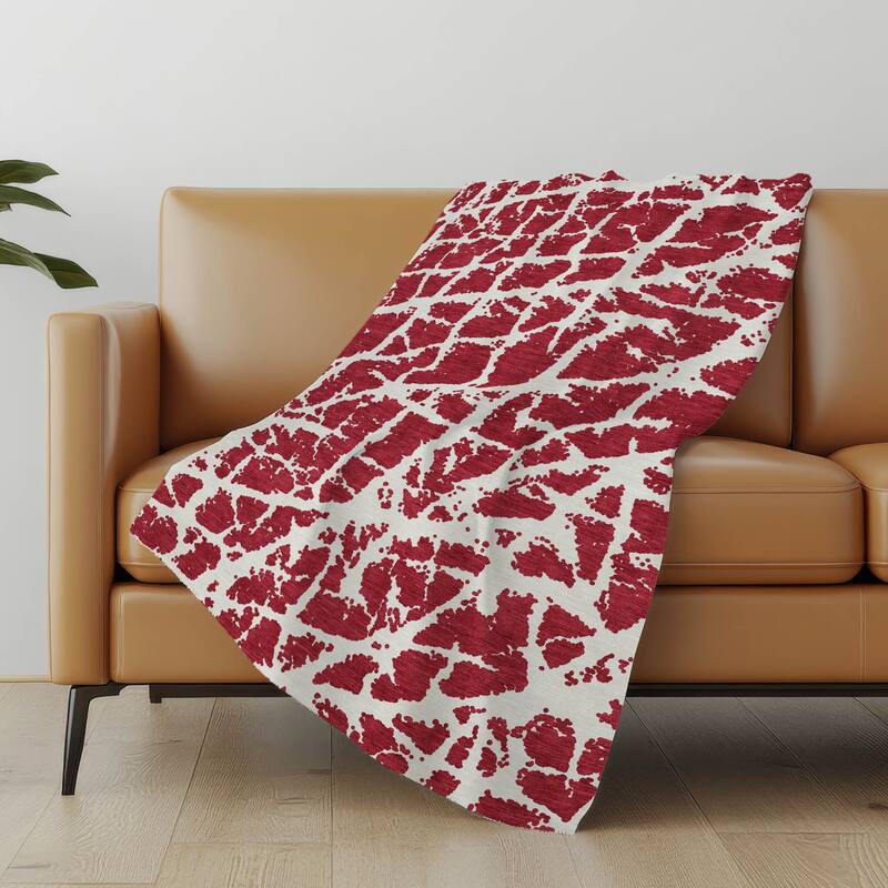 Premium Machine Washable Sherpa Casual Contemporary Throw Blanket