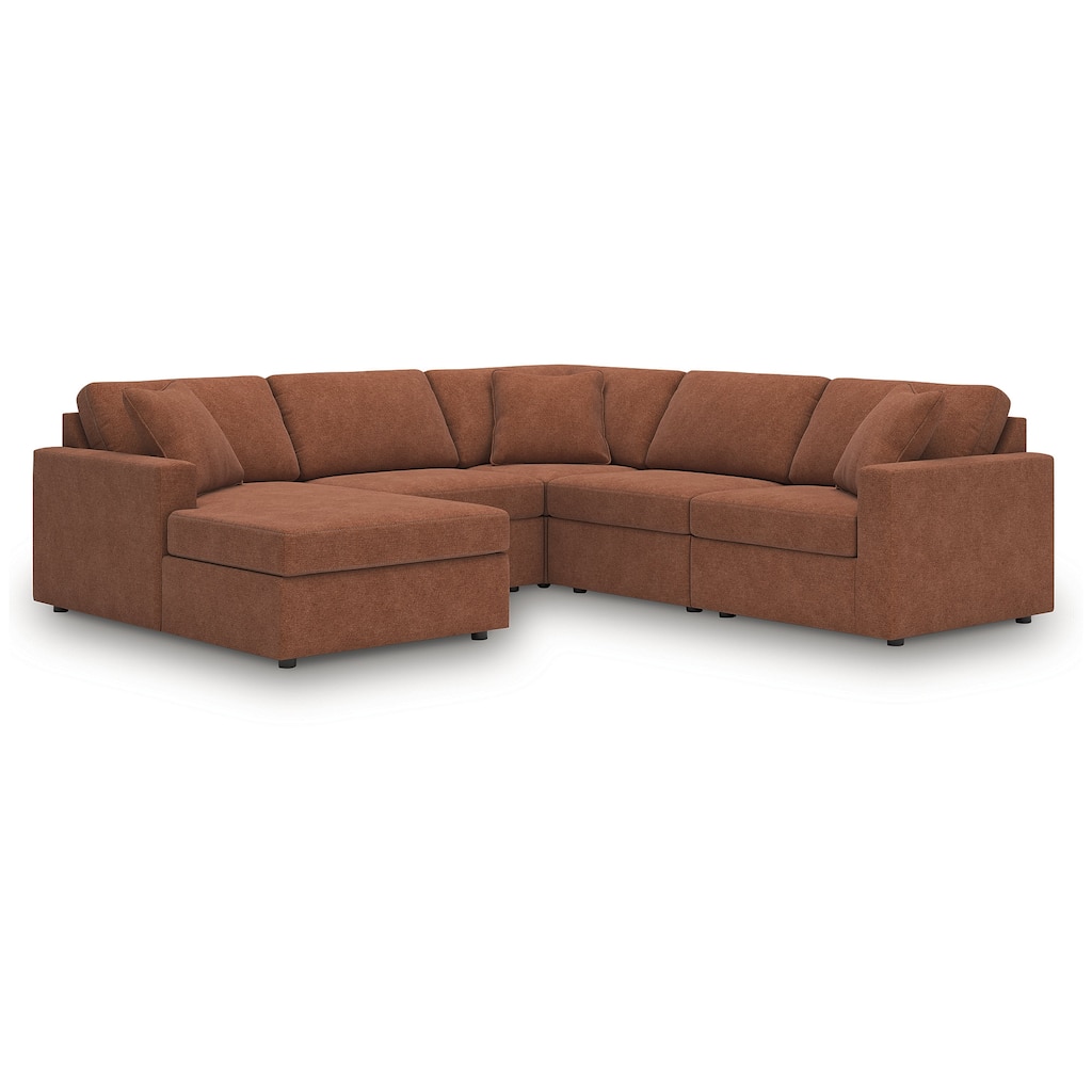 Signature Design by Ashley Modmax 5-Piece Sectional with Chaise