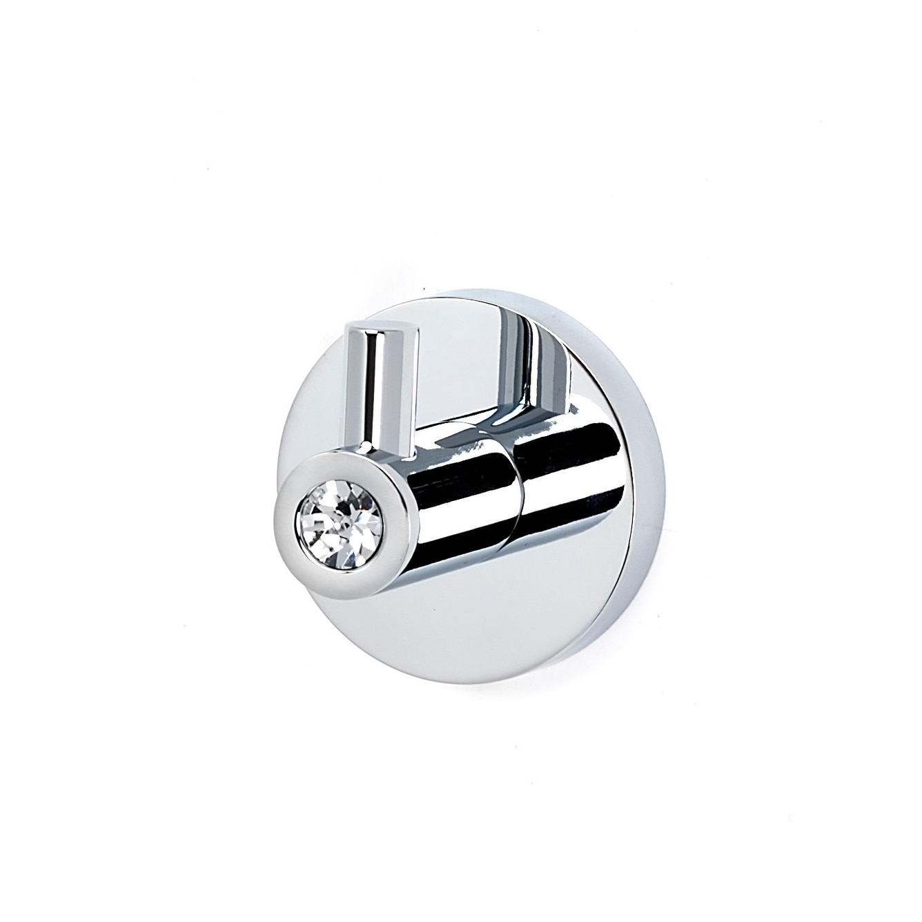 Alno Contemporary I Crystal Single Robe Hook