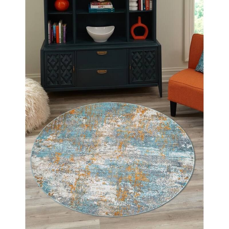 Contemporary Laka Collection Area Rug