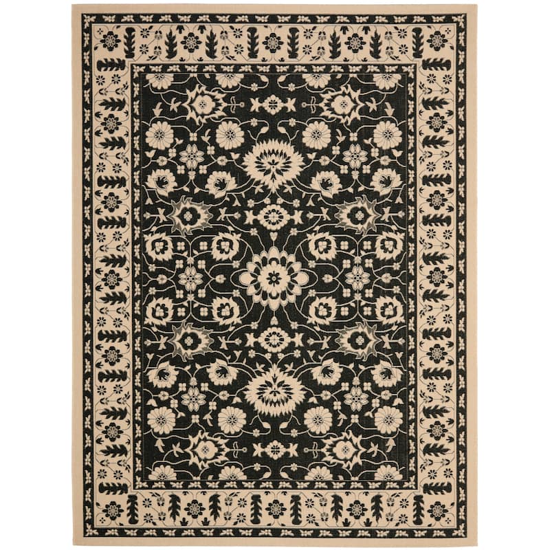 SAFAVIEH Courtyard Felicitas Indoor/ Outdoor Waterproof Patio Backyard Rug