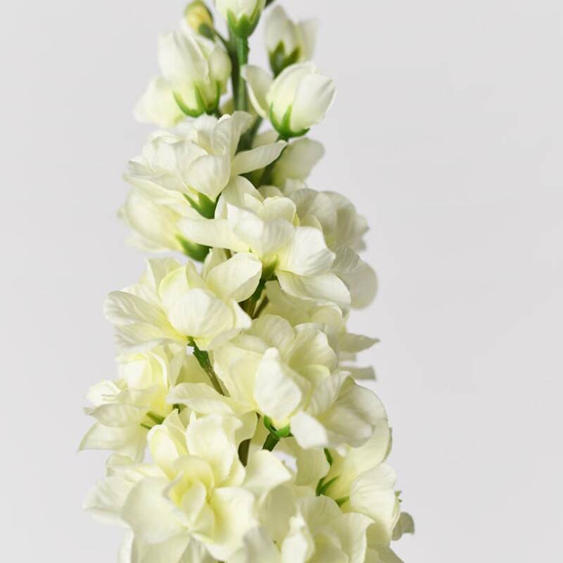 Silk Decorative Artificial Violet(Pack of 1 Branch)
