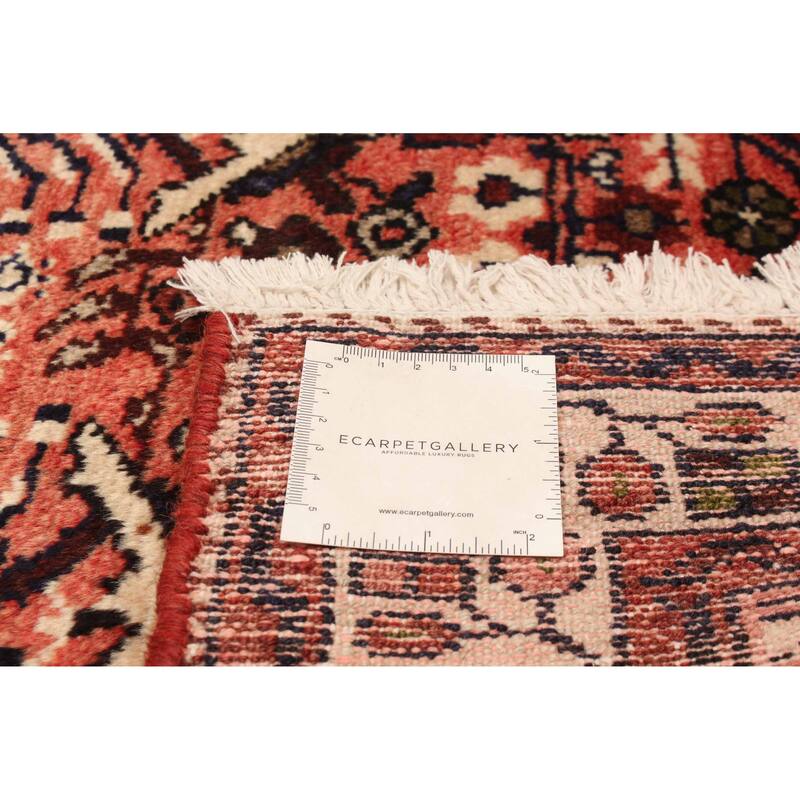 ECARPETGALLERY Hand-knotted Andelz Red Wool Rug - 3'2 x 9'10