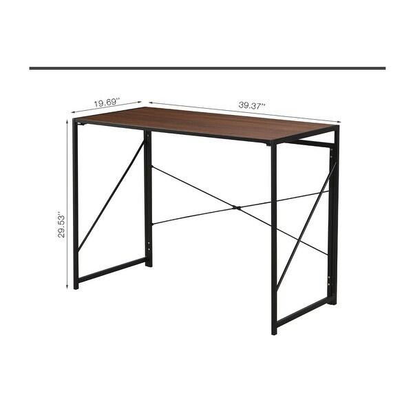 foldable study table with chair